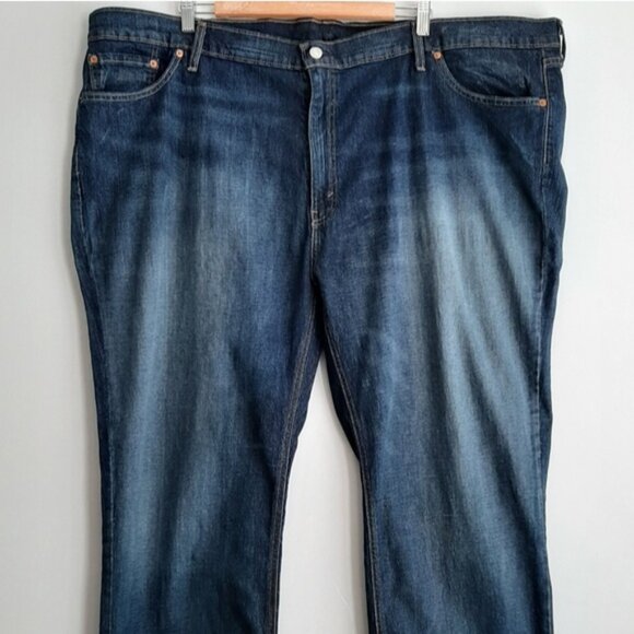 LEVI'S 541 Athletic Taper Fit Big & Tall 18757-0147 Blue Jeans Men's Sz 50 - Picture 2 of 13